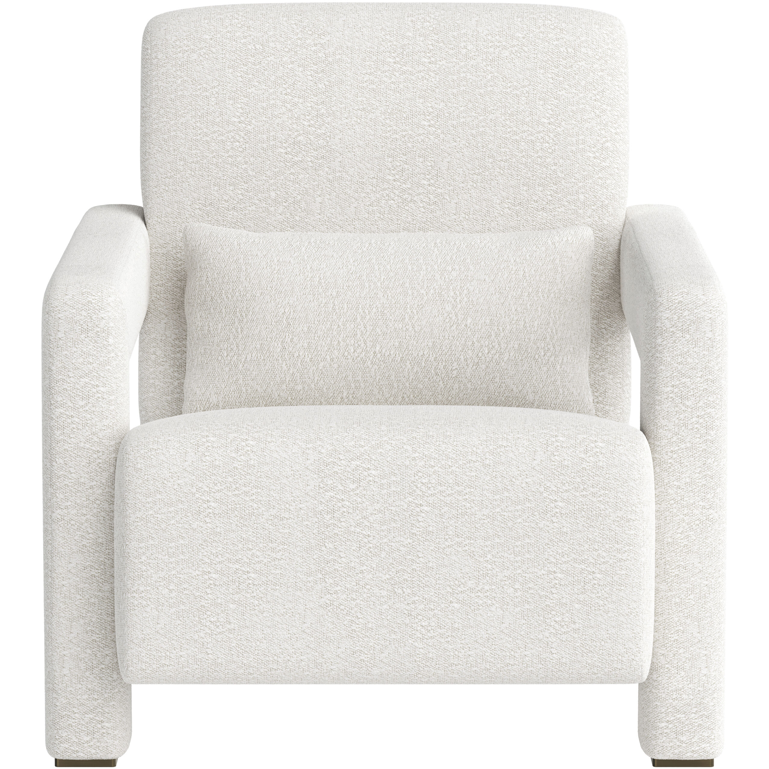Forester Copenhagen White Lounge Chair